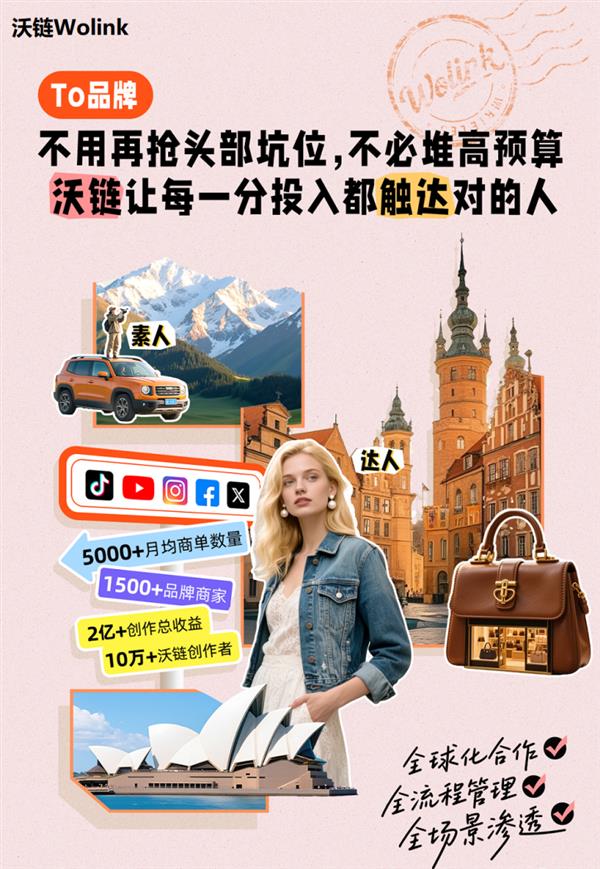 沃链Wolink助力企业品牌高效拓展全球市场(图2)