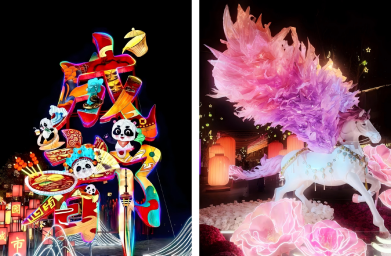 2026全国元宵灯会人气榜单TOP10 厦门园博苑灯会跻身全国前三(图5)