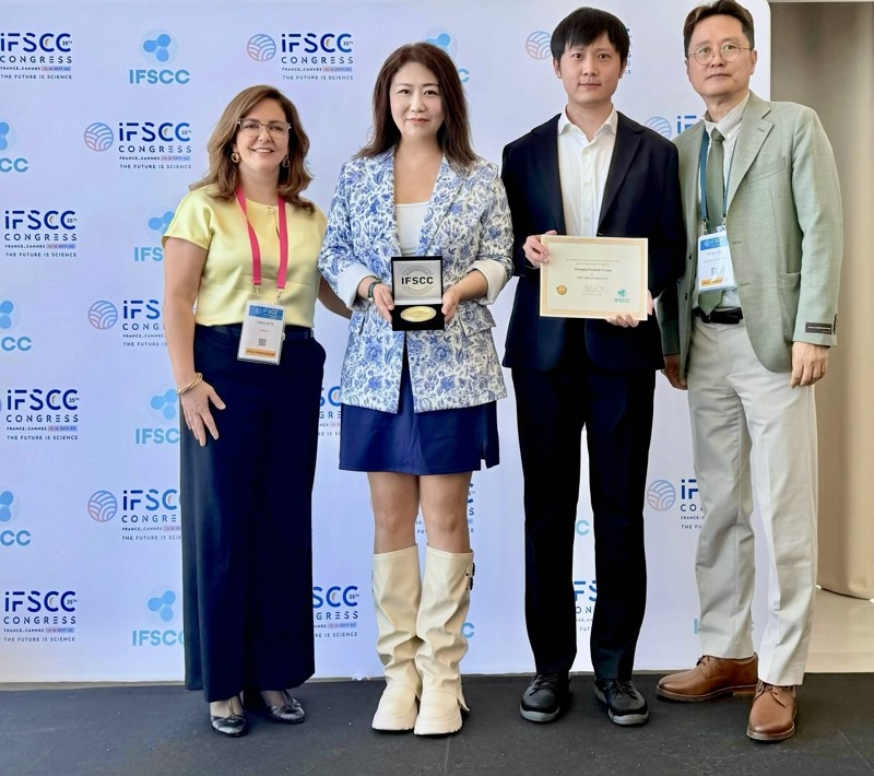 全球唯一！百雀羚三度荣获IFSCC青年科学家大奖(图3)