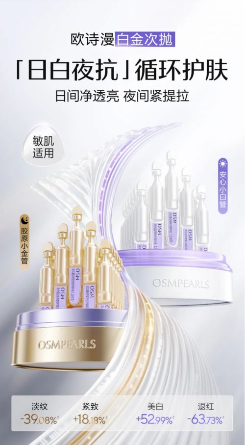 “美白第一”实至名归：欧诗漫以“珍珠科技”定义国货护肤赛道(图8)