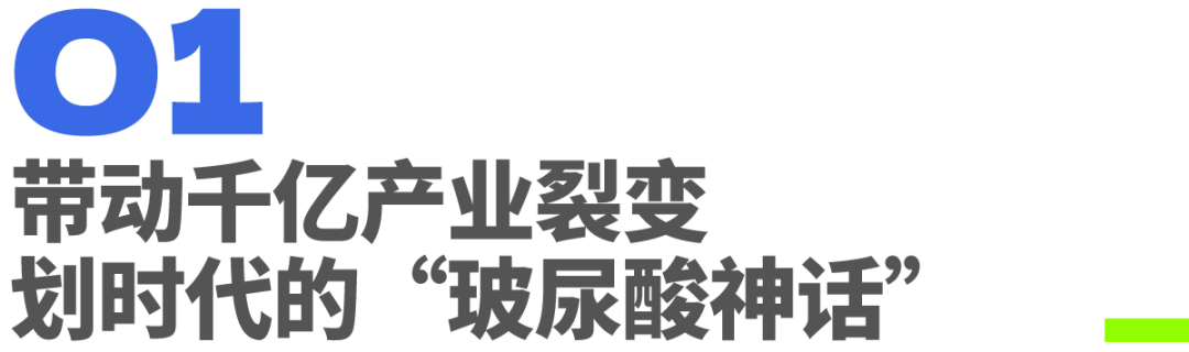 玻尿酸重组胶原蛋白两手抓的中国企业出现了！
