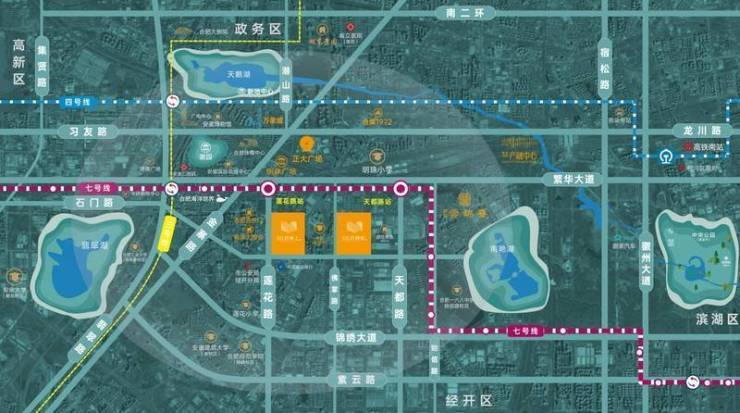 【合肥楼盘-合肥新楼盘-新房】皖投云启锦上花园项目户型图-值得买吗(图2)